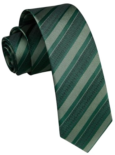 Enlision Corbata para Hombre Elegante Paisley Plaid Raya Corbata 6CM Para Negocios Formales De Boda