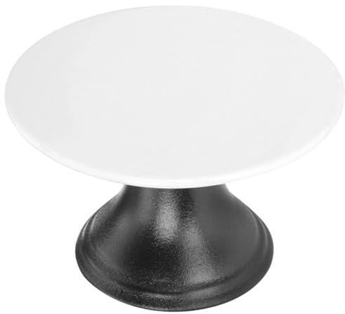 VILLFUL Soporte Para Pasteles De Cerámica Retro Para Exhibición De Fiestas y Postres