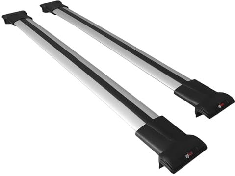 MDAK Kompatibel mit Peugeot Boxer 2 2007-2025 Fly Model Relingträger Dachträger Auto Gepäckträger Grau Aluminium 2 Stangen