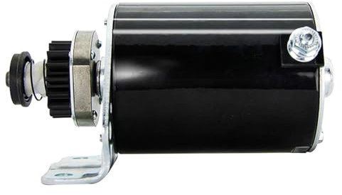 démarreur Moteur Démarreur Tondeuse Gazon Durable 16 Dents pour pour John Deere United Technologies Lester Arrowhead Cub Cadet Tracteurs Démarreur électrique