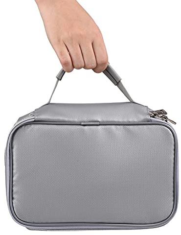 Feuerfeste Dokumententasche, Feuerfeste Geldtasche, Feuerfeste Tasche mit Zahlenschloss (mit Schloss 2)