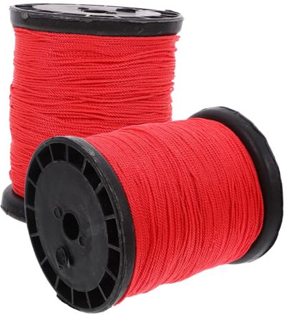 HOMSFOU 2 Spago Di Nylon Per Muratura Filo Resistente Per Costruzione Da Costruzione Per Edilizia e Uso All Aperto