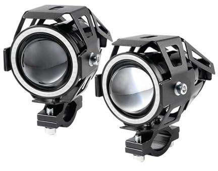 Fanale Proiettore Moto Per NC750X NC750 Anteriore Fendinebbia U5 U7 12V LED Faro Moto Proiettore Faretti Faro Anteriore(U7-2PCS)