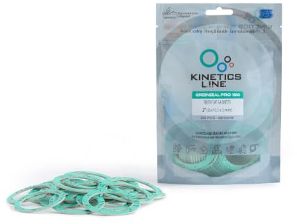 Fiber Flachdichtung 2 Zoll (56 x 43.5 x 2 mm) – 25 Stück – bis 180 °C – für Sanitär- und Heizungsanlagen