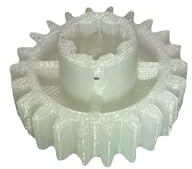 Ingranaggio Rinforzato in Nylon per Mola da Banco, Compatibile con Parkside PNTS 250 C2, Smerigliatrice