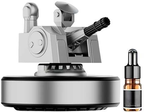 Bilparfym Diffuser,Solenergidriven Parfymfördelare | Instrumentbrädesprydnad Med 5ml Aromaterapiolja För Resor, Och Fordonsdekoration