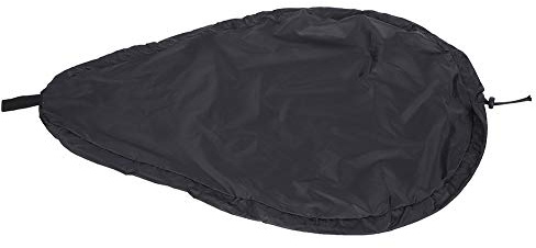 Lazmin112 Kajakzubehör, Universal Fit Blocking Kayak Kanu Cockpit Cover Protector-UV50 + Blocking und Wasserabweisend (Schwarz)