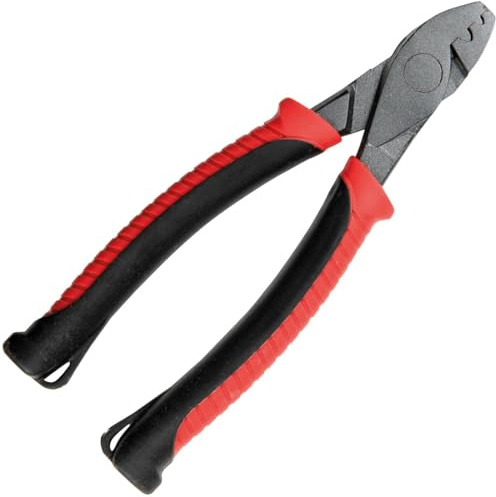 Fox Rage Crimping Pliers 15cm - Quetschhülsenzange für Klemmhülsen, Angelzange, Klemmhülsenzange zum BAU von Raubfischmontagen