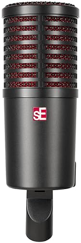 SE Electronics Micrófono dinámico Dynacaster con preamplificador Dynamite Incorporado