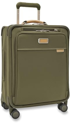 Briggs & Riley Baseline Global Carry-On Spinner,Olive
