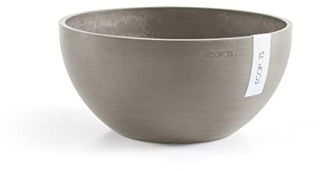 Ecopots Brussels 30 Blumentopf - L 30 cm x H 14,8 cm - Innen- und Außenbereich