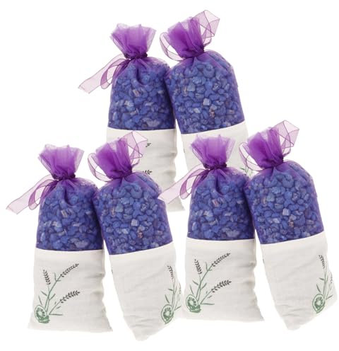 Alipis 6piezas Bolsitas Aromáticas Naturales para Hogar De Sachets De Fragancia Eliminador De Olores para Armarios y Vehículos Diseño Elegante Jazmín