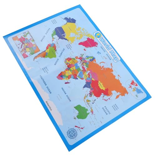 PLAFOPE Póster De Aprendizaje Del Para Guarderías y Escuelas Colores Vibrantes