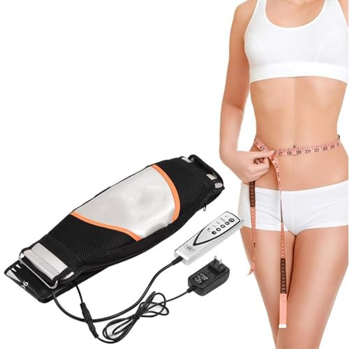PODEC Electric Weight Lose Belt, Waist Trimmer Slimming Heating Belt with Vibrating and Heating Function, Effectively Weight Losing, Fat Burner for Weight Loss Burning Fat on Belly