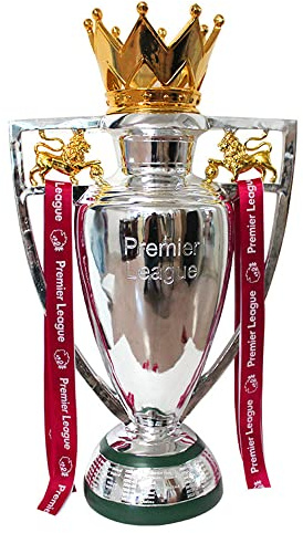 MIAOWR Replica del Trofeo della UK Football League Trofei Premier Champion Collezioni dei Fan Ornamenti per La Casa,6.3in/16cm