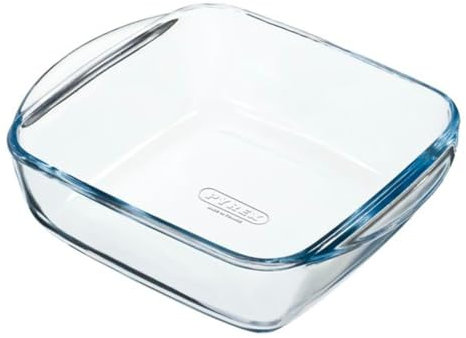 PYREX PREPWARE Quadratische Glasschale, 20 x 17 cm, 1 l