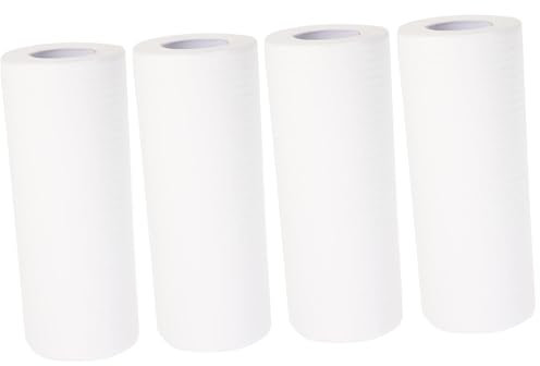 Stellastar 4 Bamboo Kitchen Rolls Washable Dish Cloths Reusable Bamboo Kitchen for Cleaning, Cooking, & Household Use – Super Absorbent, Soft & Durable