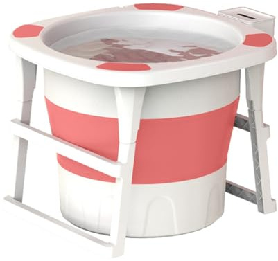 Foldable Bathtub,Portable,Soaking Hot SPA and Ice Bath Tub,Easy to Store Ideal for Small Spaces(2)
