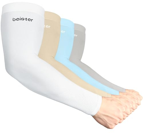 beister UV Cooling Arm Sleeves UPF 50 Sun Protection 1/4 Pairs