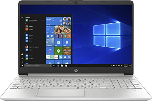 HP 15s-fq3207ng (15,6 Zoll/FHD) Laptop (Intel Celeron N4500, 8GB DDR4 RAM, 128GB SSD, Intel UHD Grafik, Windows 10) Silber