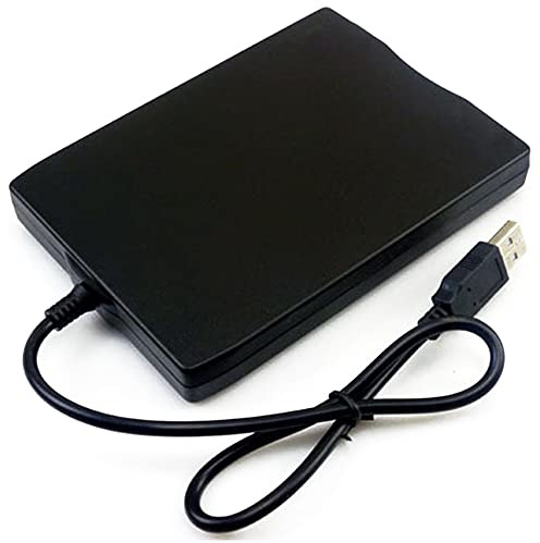 Ctzrzyt USB Portable Diskette Drive 1.44Mb 3.5 Inch 12 Mbps USB External Portable Floppy Disk Drive Diskette FDD for Laptop