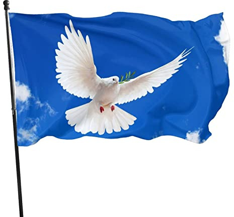Friedenstaube Flagge - Liebe und Taube 90x150 cm