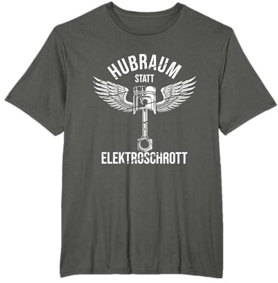 Auto Tuning Bastler KFZ Design für Schrauber Hubraum Spruch T-Shirt
