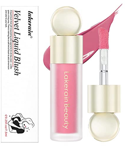Maquillage blush crème doux mat : blush liquide léger et résistant aux taches, finition rosée naturelle pour les joues, sensation respirante, teinte de la peau, fard à joues pour le visage (02 rosa)