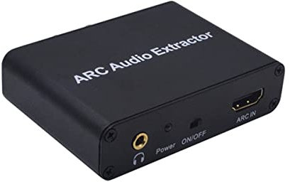 MOUDOAUER Aluminum HDMI ARC Audio Extractor Digital DAC to RCA Coax SPDIF 3.5MM Converter Adapter Spare Part Accessory