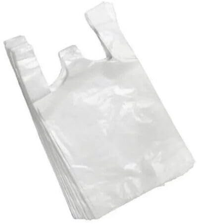2000 Sacs Bretelles transparents 26+12x45 cm en plastique 13 microns