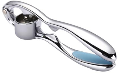 ABOOFAN Presse-ail Manuel Arc Hachoir Outils Cuisine Bleu Broyeur Ail Presse-ail Sans Peau