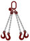 Joma-Tech 4-Strang Anschlagkette 2,5m GK8 10mm verzinkt