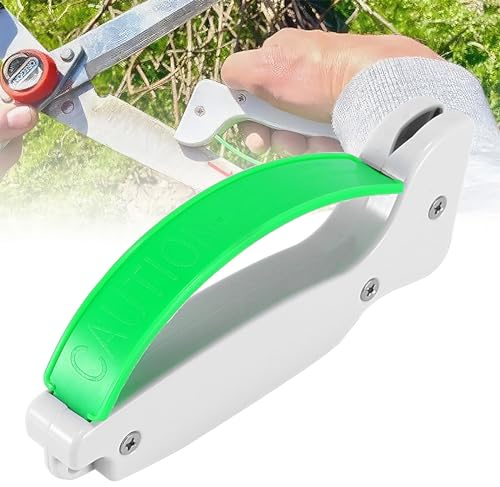 Portable Garden Tool Knife Sharpener - Quick Handheld for Pruning and Hedges, Kitchen and Outdoor Use - Plastic