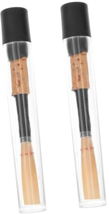 Professionelles Oboenrohrblatt 2 Stück aus Naturreed und Kupfer | Handgefertigt, Klarer Klang, Flexibel und Kompakt, Zubehör für Oboe Liebhaber