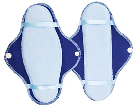 Healeved 8piezas Toalla Higiénica Ecológica Compresas Sanitarias Lavables Portátiles y Plegables Para