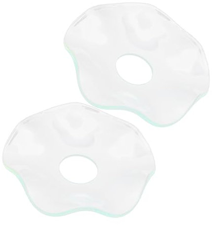 QUMIIRITY 2pcs Essential Plate Aromatherapy Candlestick Taper Candle Wax Drip Catcher Decorative Glass Dish Home Office Spa