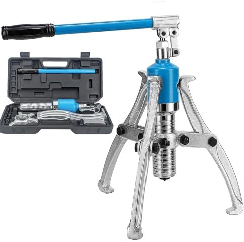 ZQYPENOZ Kit estrattore Idraulico, Ruota per Riparazione macchinari Pesanti, estrattore Idraulico separatore a 2 o 3 Griffe, Verticale e Orizzontale