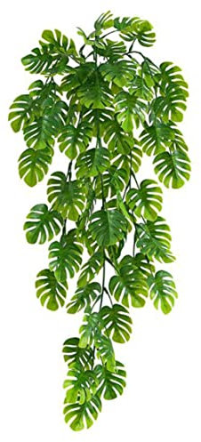 Liummrcy Plantas Colgantes de Pared de Hiedra Artificial enramenes VERDERA Falso Hojas de Tortuga caída de guirnaldas, Plantas Artificiales