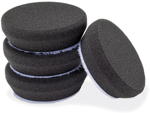 Griot's Garage BOSS 2” Finishing Foam Pads for Car Polishing and Detailing, Buffing Pads for Light Scratch Removal, Auto Wax, and Sealant Application, Set of 4