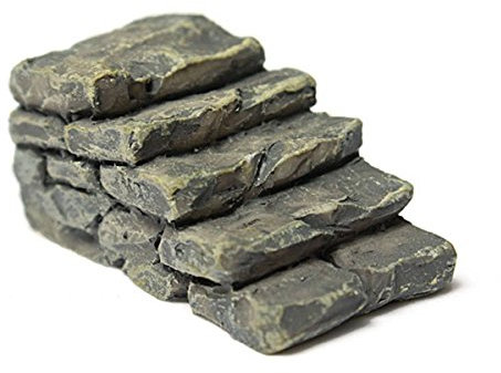 Asien Fairy Miniature Resin Ladder Bridge Garden Planter Ornamental Plants Decoration Bonsai Crafts, Straight Ladders