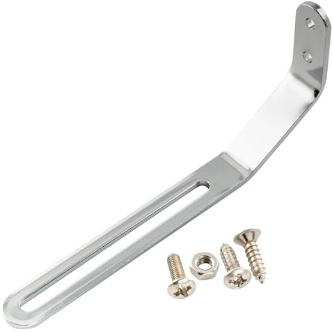 Musiclily Pro Universal Pickguard Bracket Schlagbrett Haltebügel Chrom | für Archtop Jazz Hollow Body Gitarre