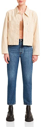Levi's 501 Crop, Jeans Donna, Orinda Troy Horse, 23W / 26L