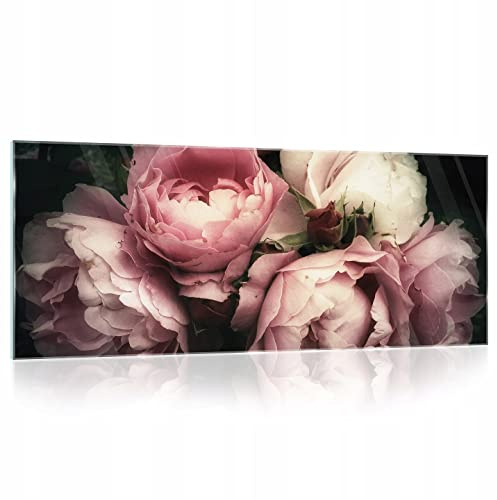 WallArena Glasbilder Bilder, Blumen,