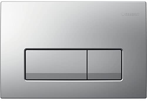 Geberit Betätigungsplatte Delta 50 2-Mengen-Spülung (matt-verchromt)