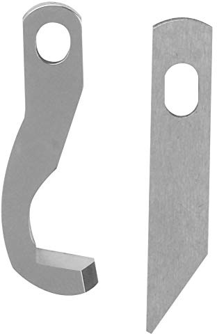 Overlocker 1034D Serger Knives Metall Sewinghine Overlockmesser für 0304D Oberes Untermesser Xb0563001 X77683001