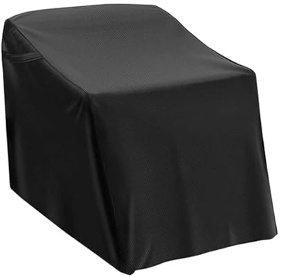 ZONADAH Weight Patio Rocking Chair Cover 70x97x99cm Waterproof Oxford Fabric Heavy Duty Veranda Reclining Chair Cover Anti-UV Furniture Protector for Outdoor Garden