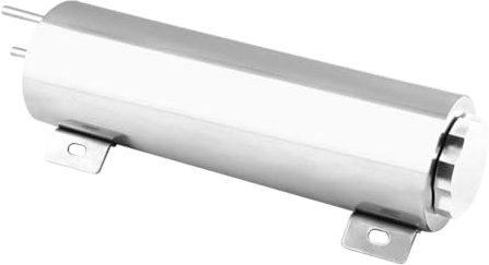 BELLIFFY Serbatoio Di Acciaio Inossidabile Tanica Di Raffreddamento Per Radiatore Leggera e Facile Da Installare Per Auto Da Corsa e Modifiche Auto