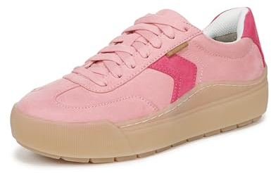 Dr. Scholl's Women's Time Off Win Sneaker Pink Lemonade Fabric 9.5 W