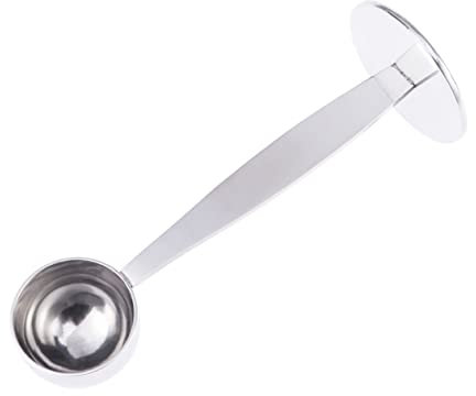 Mikinona 10g Cuchara Medidora De Espresso y Cuchara De Café Acero Inoxidable Robusta y Precisa