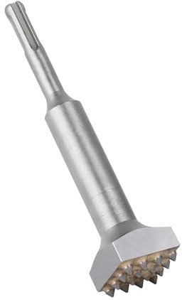 Sds/Plus Shank Tungsten Carbide Tipped 16Teeth Chisel Bush Hammer Bits For Cement Concrete Stone Marble Granite